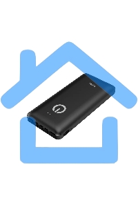 Портативный аккумулятор Powerbank Perfeo ABSOLUTE 10000mah In Micro usb,USB /Out USB,Micro usb,Type-C,Lightning, 2.1А/ черный (PF_B4878)