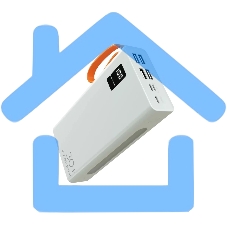 Портативный аккумулятор More choice (4620202550583) PB22-30 с кабелем 2USB 2.1A - 30000mAh белый