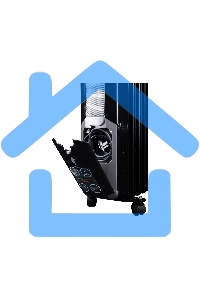 Радиатор масляный LEONORD LE-1909 9 секц. 2 кВт (105818)