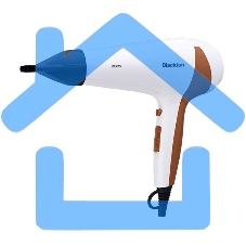 Фен BQ HD1211M Black-Gold