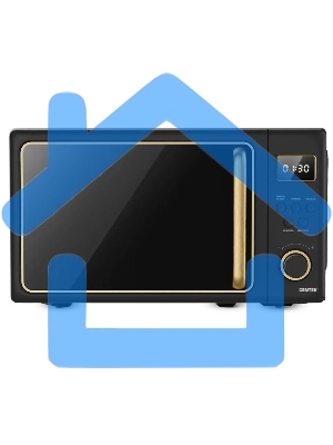 Микроволновая печь Centek CT-1565 черный, 20 л, 700 Вт, переключатели - кнопки/поворотный механизм