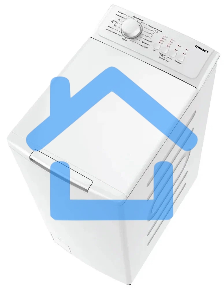 Стиральная машина Kraft KF-UME7202W белый, загрузка вертикальная 7 кг, 1000 об/мин., класс: А+++