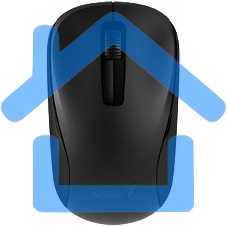 Мышь беспроводная Genius NX-7005 черный, 1200 dpi, радиоканал, USB, кнопки - 3