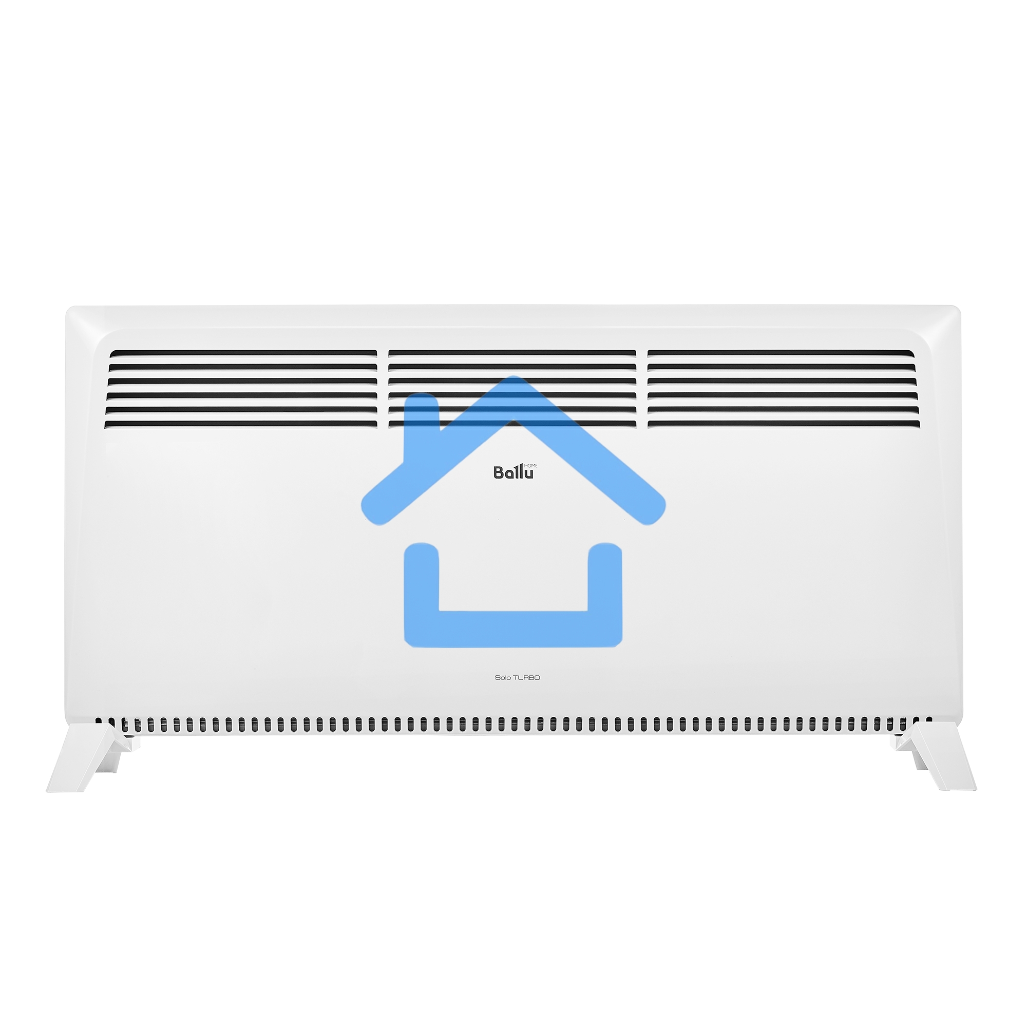 Конвектор Ballu Solo Turbo BEC/SMT-2500 белый, 2500 Вт, 30 м2, термостат