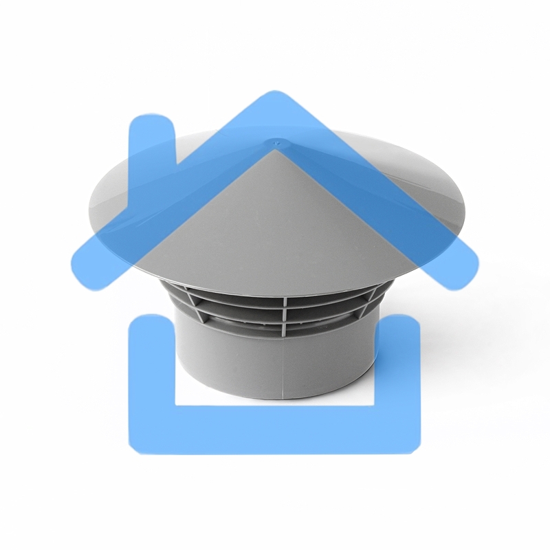 Зонт вентиляционный (дефлектор) (Полипропилен) 110