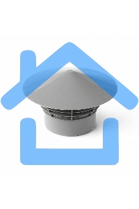 Зонт вентиляционный (дефлектор) (Полипропилен) 110