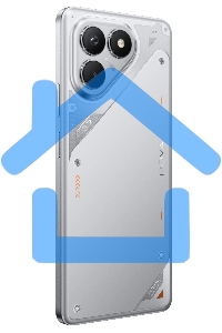 Смартфон Tecno POVA 7 Neo 8/128Gb, серебристый