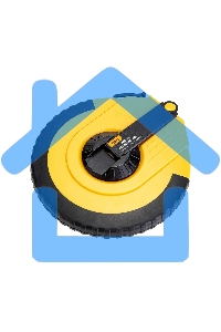 Мерная лента Deli DL9850ZY 50м x 14.5мм Ударопрочный корпус. Основной класс точности. Метрическое полотно из стекловолокна и ПВХ.