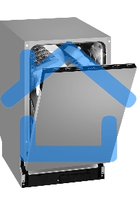 Встраиваемая посудомоечная машина Weissgauff BDW 4526 D узкая