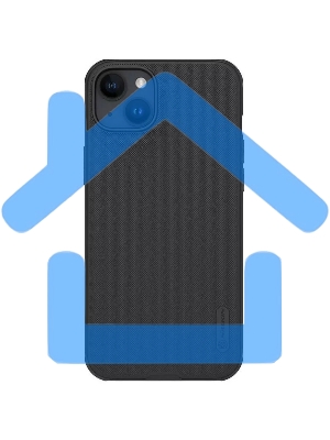 Чехол Super Frosted Shield Pro, черный, (AP IP15 Plus)