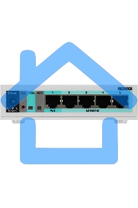 Коммутатор MikroTik CSS106-5G-1S 5PORT 1000M