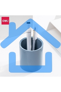 Подставка Deli NS023Blue Nusign 1 отделение для письменных принадлежностей, синий, пластик