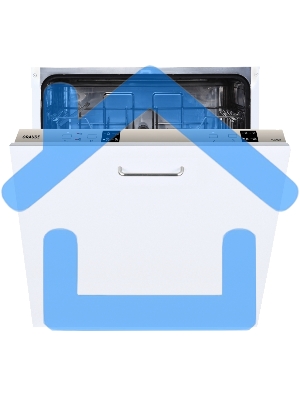 Встраиваемая посудомоечная машина Graude VGE 60.0, серебристый, 59.8 см, 12 компл., 49 дБ, класс A+