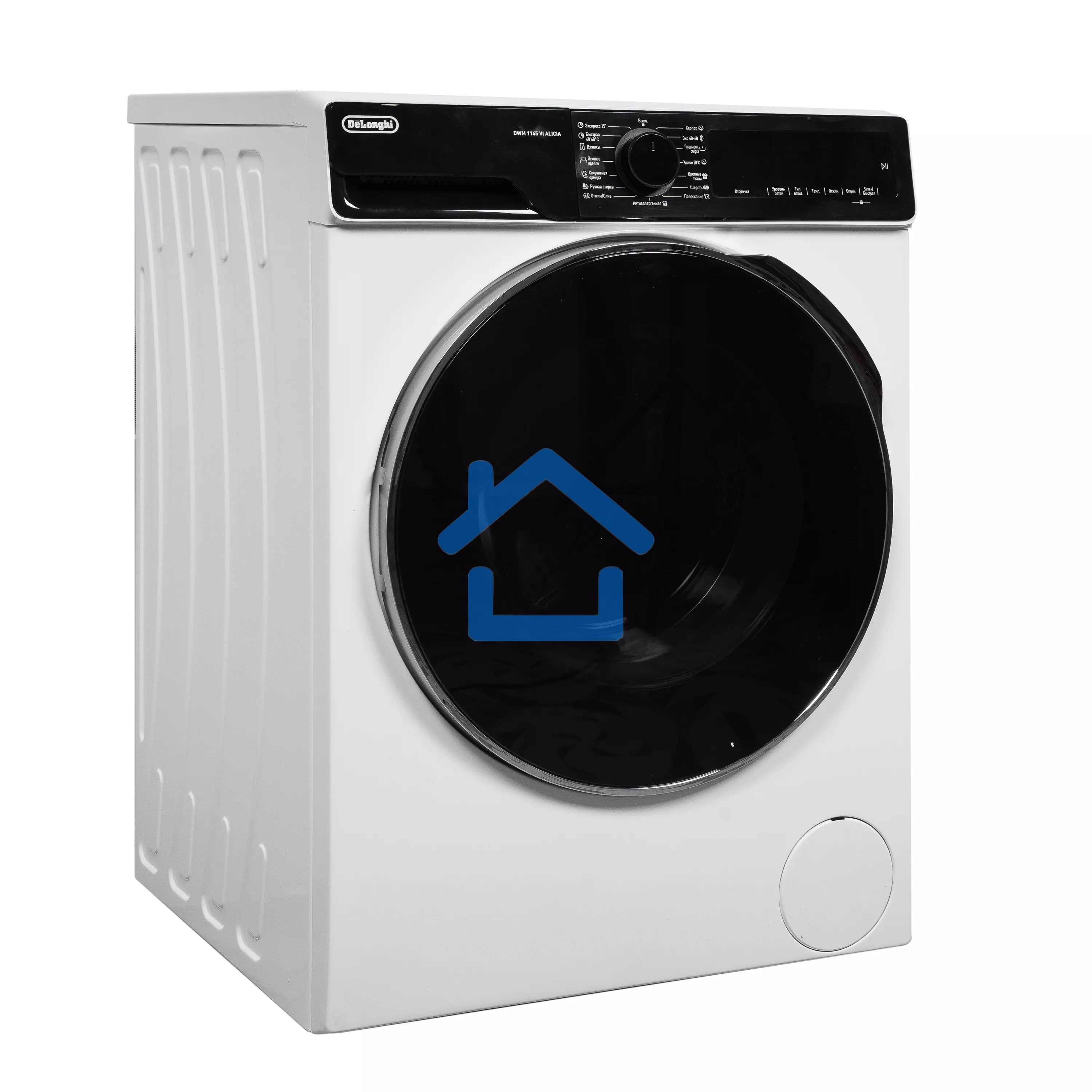 Стиральная машина DeLonghi DWM 1145 VI ALICIA белый, загрузка фронтальная 10,5 кг, 1400 об/мин., класс: А+++