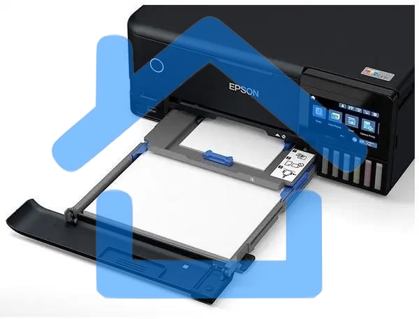 МФУ струйное Epson EcoTank L8160 (C11CJ20503) черный, A4, ч/б печ. 16 стр/мин., цв. печ. 12 стр/мин., 5760x1440 DPI, USB, Wi-Fi, Ethernet