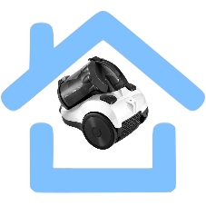 Пылесос Centek CT-2529 белый/черный, 350/2000 Вт, уборка сухая, пылесборник - контейнер, 2 л