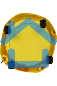 Строительный пылесос Karcher WD 2 Plus V-12/4/18 желтый, 1000 Вт, уборка сухая/сбор воды, пылесборник мешок/контейнер, 12 л