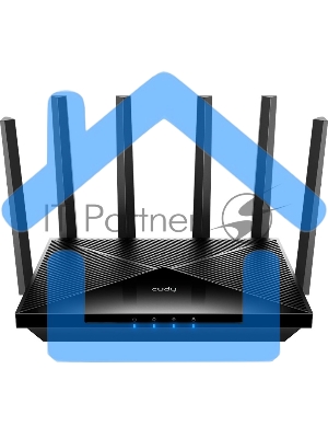 Маршрутизатор Cudy BE6500 2.5G Wi-Fi 7 Router черный