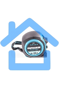 Рулетка Komfortabel, 5 м х 25 мм, обрезиненный корпус Gross