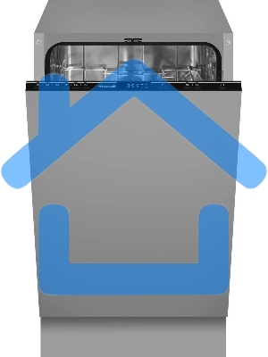 Встраиваемая посудомоечная машина Weissgauff BDW 4526 D узкая