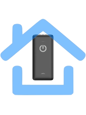 Портативный аккумулятор Powerbank Perfeo ABSOLUTE 10000mah In Micro usb,USB /Out USB,Micro usb,Type-C,Lightning, 2.1А/ черный (PF_B4878)