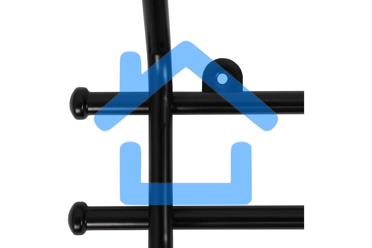 Вешалка настенная ЗМИ Норма 7 черный ВН 66 Ч