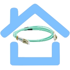 Кабель Патч-корд Lanmaster LAN-2LC-2LC/OM3-3.0 2x50/125 OM3 LC дуплекс-LC дуплекс 3м LSZH голубой