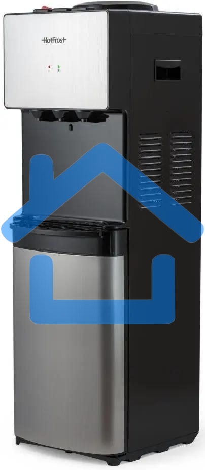 Кулер Hotfrost V400BS напольный компрессорный серебристый/черный