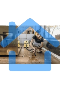 Строительный пылесос Karcher WD 2 Plus V-12/4/18 желтый, 1000 Вт, уборка сухая/сбор воды, пылесборник мешок/контейнер, 12 л