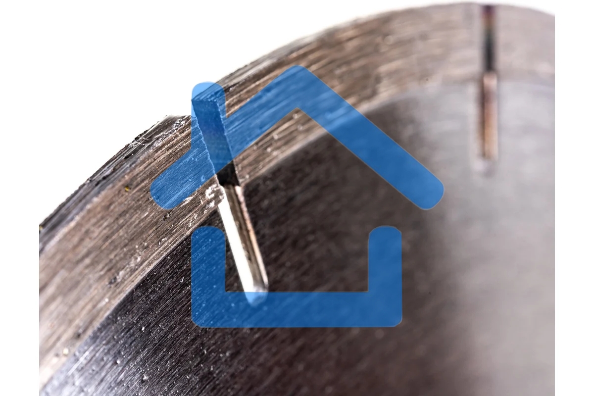 Диск алмазный отрезной сегментный, 230 х 22,2 мм, сухая резка, EUROPA Standard Sparta