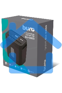 Шредер Buro Office BU-S800 (секр.P-4) фрагменты 10лист. 21лтр. пл.карты