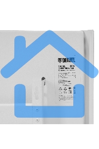 Конвектор Denzel XCE-1000 белый, 1000 Вт, 15 м2, термостат