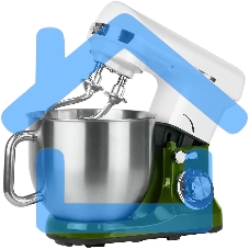 Миксер планетарный Centek CT-1133 (белый/изумруд)