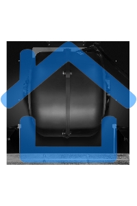 Вытяжка пристенная островная Maunfeld Bath 402 нержавеющая сталь, 40 см, 1150 куб. м/ч, 52 дБ