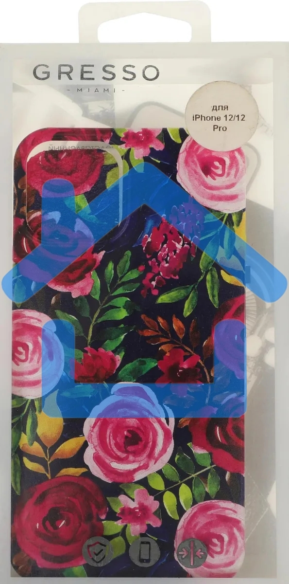 Чехол (клип-кейс) Gresso Air для Apple iPhone 12/12 Pro прозрачный/рисунок gr17aaae9073