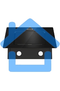 Вытяжка каминная Gorenje WHI626E6B черный/серый, 60 см, 678 куб. м/ч, 65 дБ