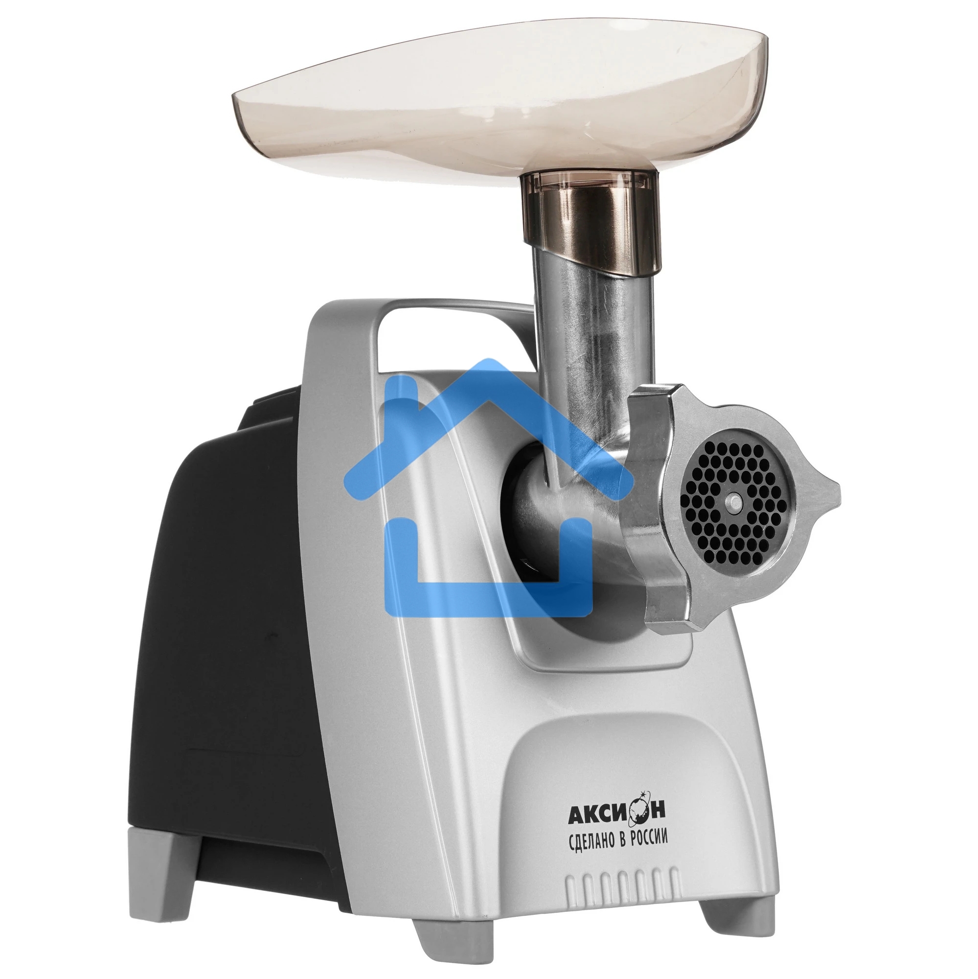 Мясорубка электрическая Аксион М62.04 черный/серебристый, 2000 Вт