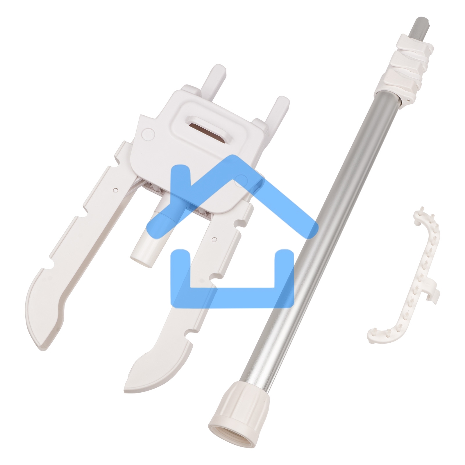 Отпариватель Galaxy Line GL 6211, белый с фиолетовым, стационарный, 2000 Вт, объем контейнера для воды 1,7 л, 3 режима отпаривания