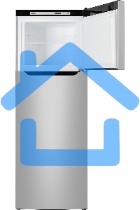 Холодильник Atlant XM 3635-189 серебристый двухкамерный 206/64л морозилка сверху