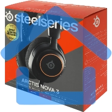 Наушники с микрофоном Steelseries Arctis Nova 3 черный 1.2м накладные оголовье (61631)