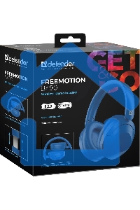 Беспроводная гарнитура Defender FreeMotion B490 синий