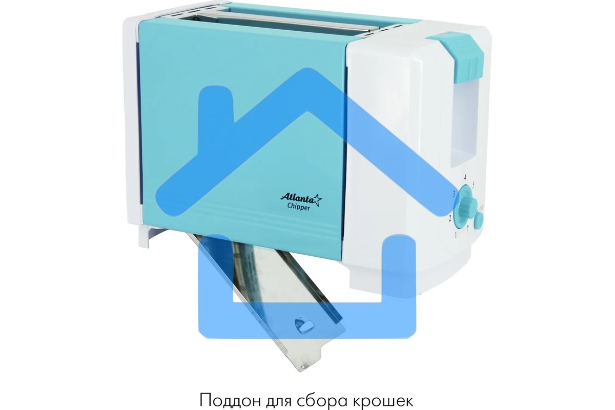 Тостер ATLANTA ATH-231 (blue)