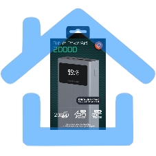 Портативный аккумулятор QUMO Future PowerAid 20000mAh темно-серый FPA-20C-S1