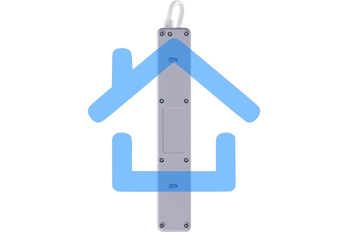 Удлинитель с сетевым фильтром Defender DFS 145, белый, 4розетки, USB+TypeC, 5 м.