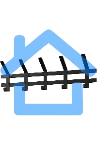 Вешалка настенная ЗМИ ТОРОНТО 5 черный ВНТ5