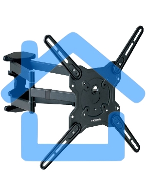 Кронштейн Kromax OPTIMA-407 серый