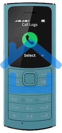 Мобильный телефон Nokia 110 4G TA-1543 DS 48Mb синий