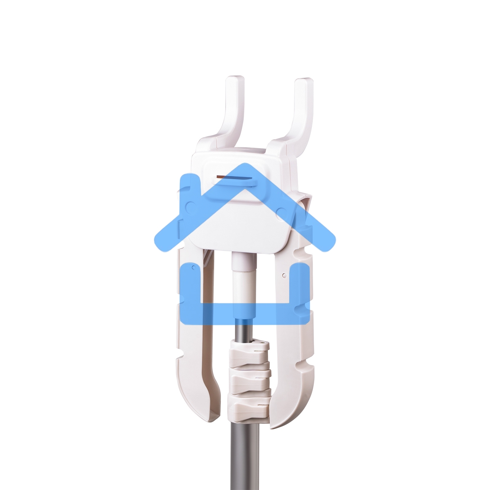 Отпариватель Galaxy Line GL 6211, белый с фиолетовым, стационарный, 2000 Вт, объем контейнера для воды 1,7 л, 3 режима отпаривания