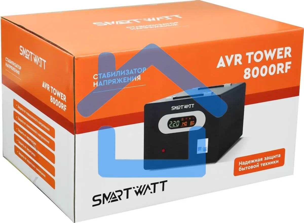 Стабилизатор напряжения напольный SMARTWATT AVR TOWER 8000RF