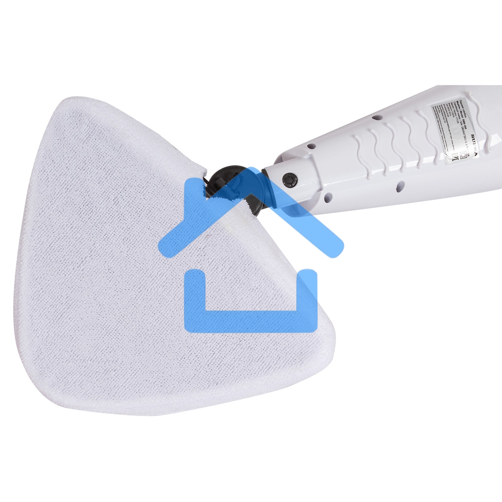 Паровая швабра SUPRA SMS-307, 1700Вт, белый/розовый